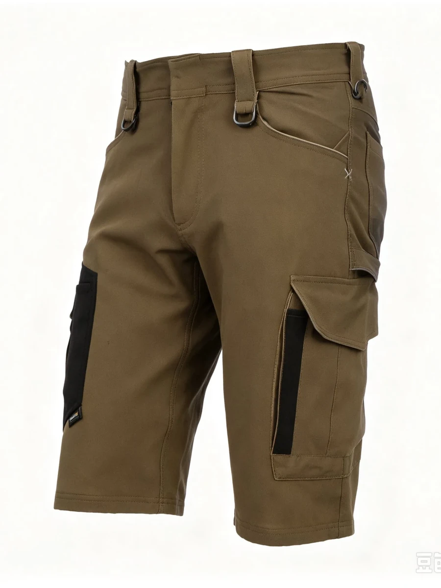 Tan Cargo Shorts