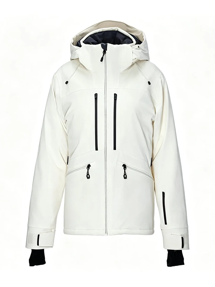 White Women's Ski Jacket
