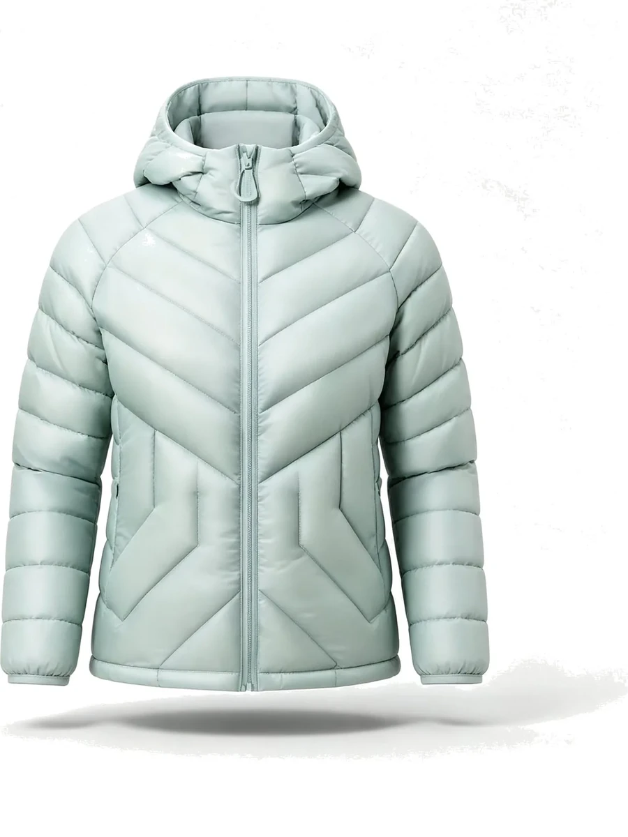 Heavyweight Down Jacket — Sage