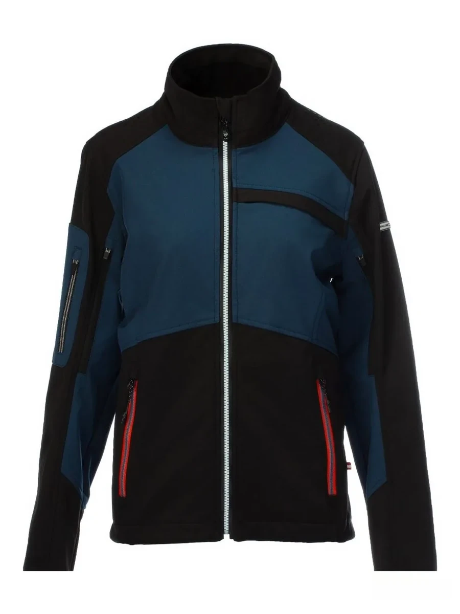 Navy-Black Softshell Jacket