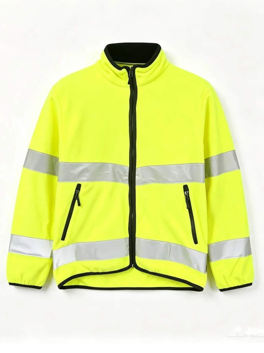 EN 20471 Hi-Vis Fleece Jacket