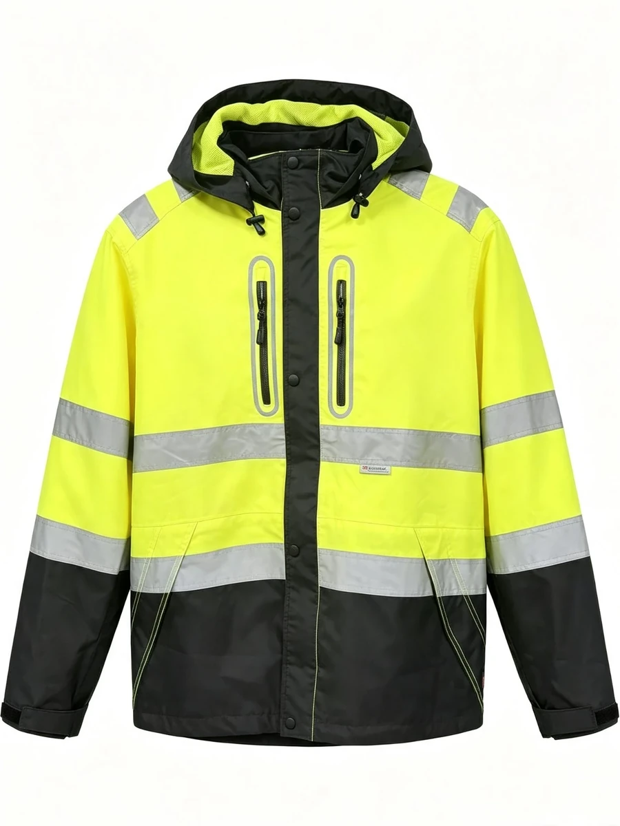 EN20471 HI-Vis Rain Jacket