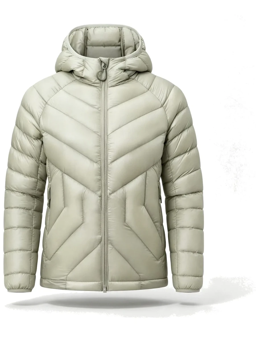 Heavyweight Down Jacket — Moss