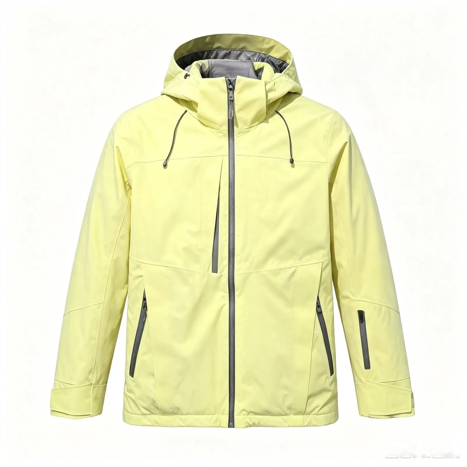 Yellow Women's Ski Jacket - 图片 1