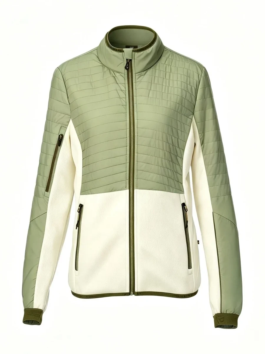 Sage-White Light Padded Jacket