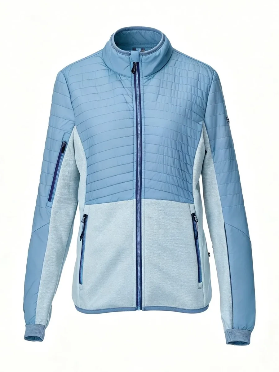 Sky-White Light Padded Jacket