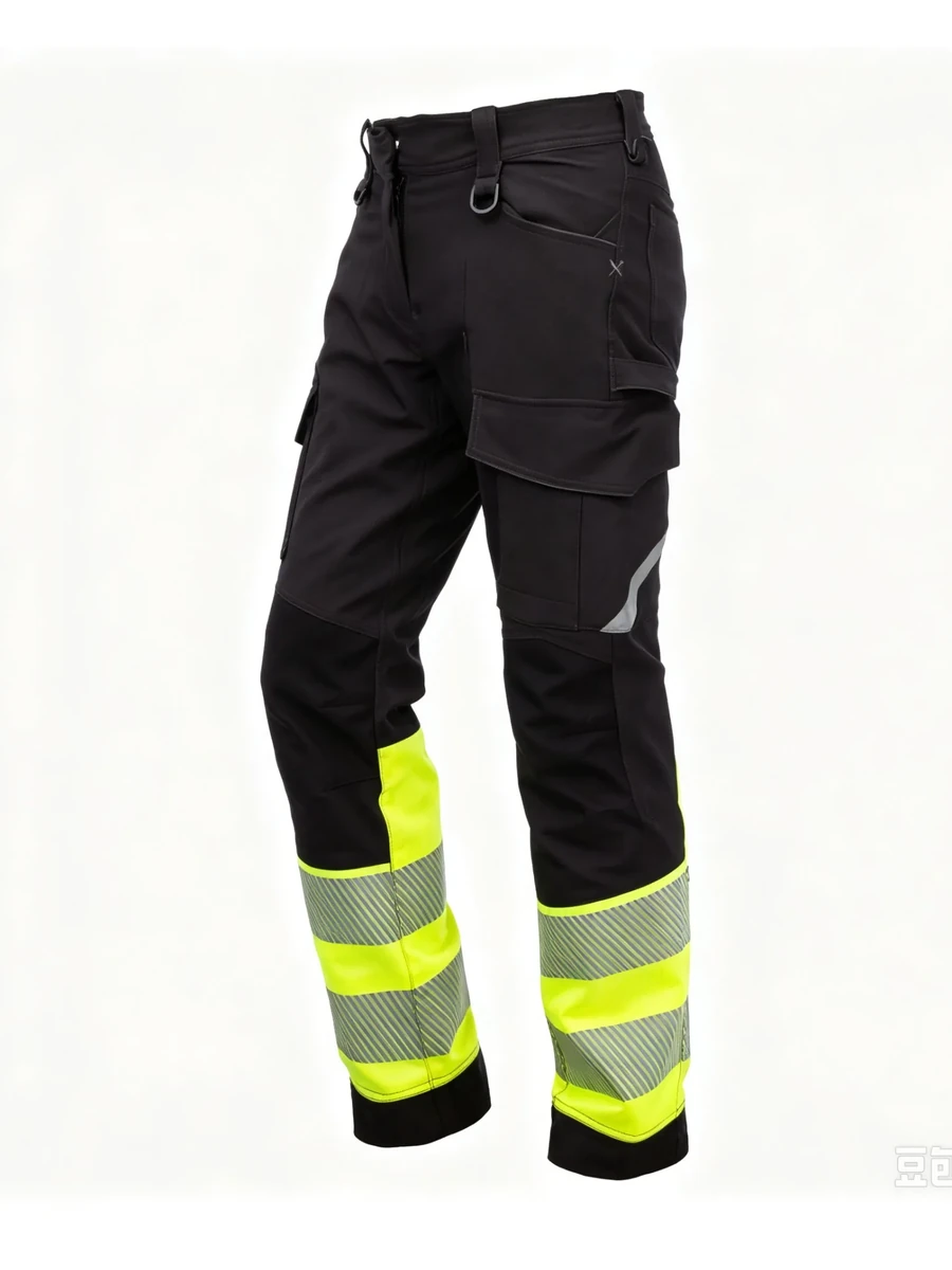 Cargo Pants with Hi-Vis Lower Legs